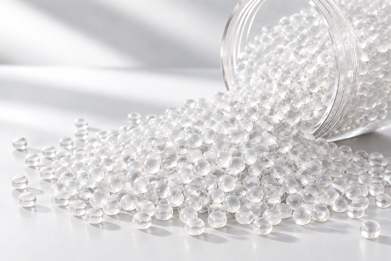 White Solid Pellets